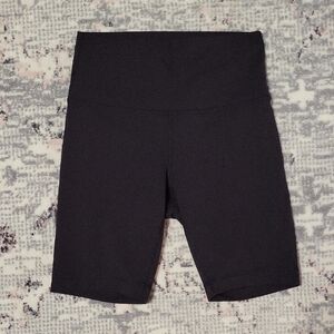 Lululemon Athletica Black Bike Shorts Matte Finish
